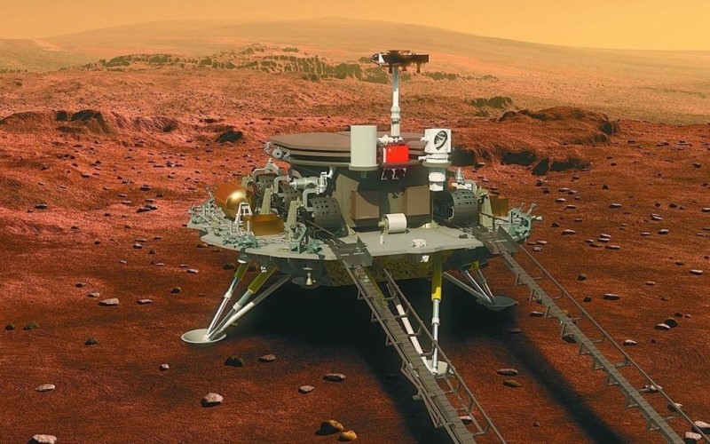 اولین ربات چینی در مریخ